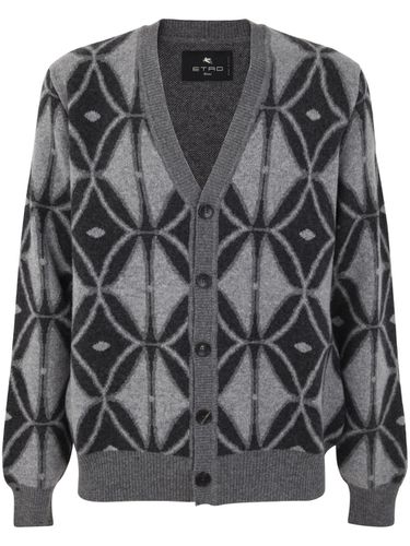 Etro Fantasy V Neck Cardigan - Etro - Modalova