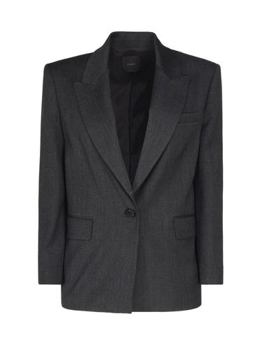 Single-breasted Flannel Blazer - Pinko - Modalova