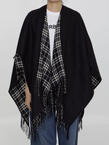 Burberry Wool Cape - Burberry - Modalova