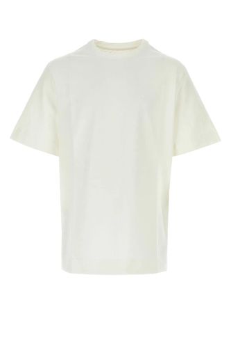 White Stretch Cotton Oversize T-shirt - Jil Sander - Modalova