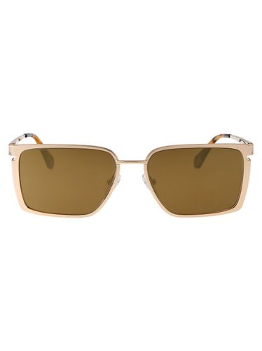 Rectangular Frame Sunglasses - Off-White - Modalova