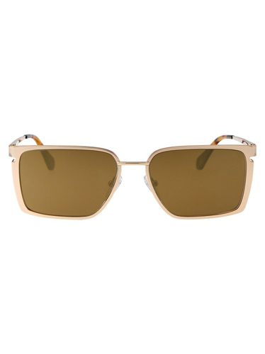 Rectangular Frame Sunglasses - Off-White - Modalova
