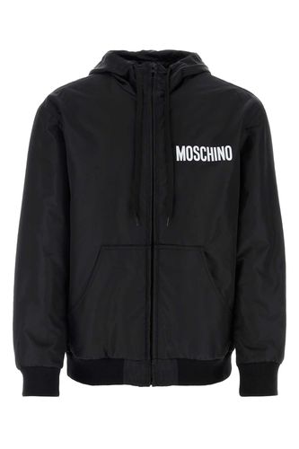 Moschino Black Nylon Jacket - Moschino - Modalova