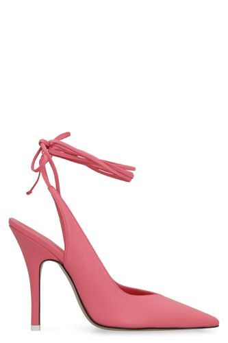 Venus Leather Slingback Pumps - The Attico - Modalova