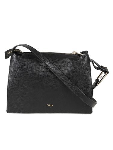 Furla Top Zip Logo Shoulder Bag - Furla - Modalova