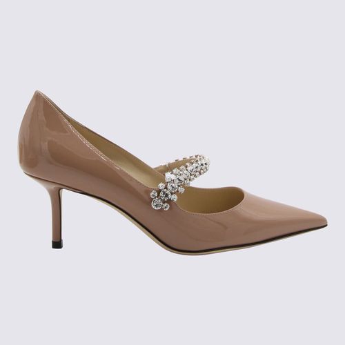 Ballet Pink Leather Bing Pumps - Jimmy Choo - Modalova