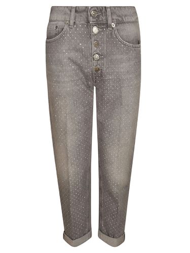 Dondup Cropped Dotted Jeans - Dondup - Modalova