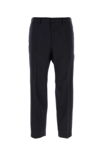 Jil Sander Dark Blue Gabardine Pant - Jil Sander - Modalova