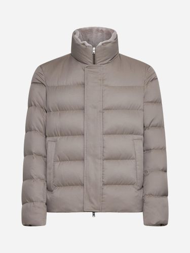 Arendelle Quilted Nylon Down Bomber Jacket - Herno - Modalova