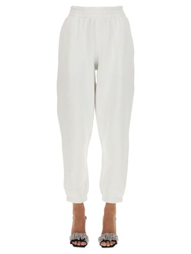 Alexander Wang Embossed Logo Pants - Alexander Wang - Modalova