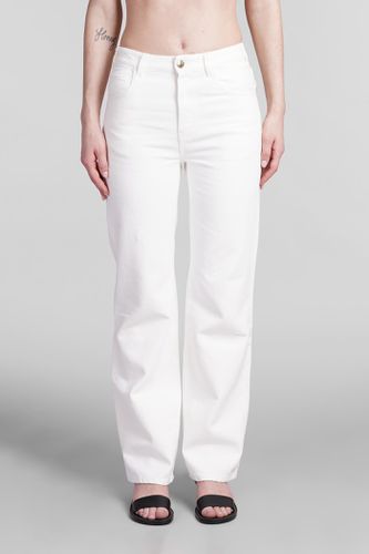 Chloé Jeans In White Cotton - Chloé - Modalova