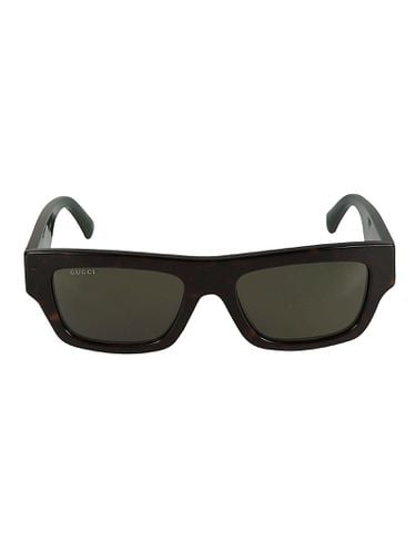 Web Stripe Logo Sided Sunglasses - Gucci Eyewear - Modalova