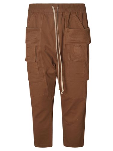 Drawstring Waist Cropped Cargo Pants - Rick Owens - Modalova