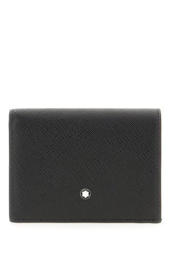 Montblanc Black Leather Wallet - Montblanc - Modalova