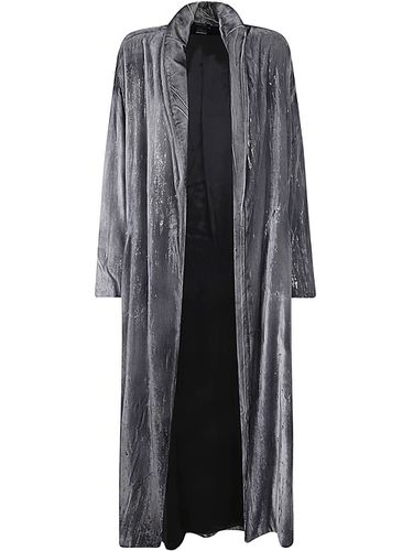 Long Raincoat Velvet Laminated - Avant Toi - Modalova