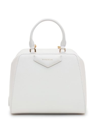 Leather Mini Antigona Cube Handbag - Givenchy - Modalova