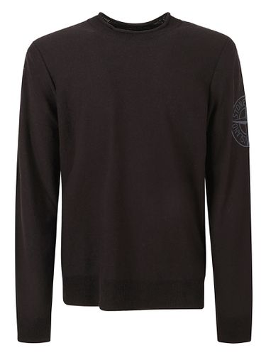 Stone Island Logo Sleeve Sweatshirt - Stone Island - Modalova