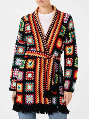 Multicolor Crochet Coat With Belt - MC2 Saint Barth - Modalova