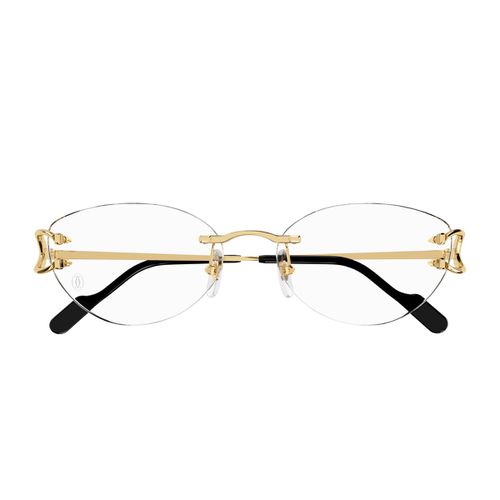 Cartier Ct0487o C De Cartier 001 Gold Gloves - Cartier Eyewear - Modalova