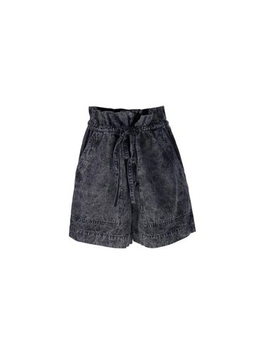 Drawstring Denim Shorts - Marant Étoile - Modalova