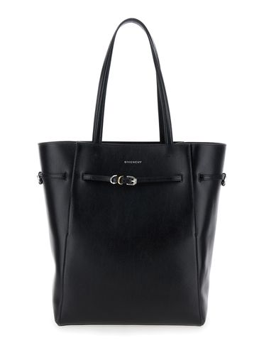 Voyou Medium Tote Bag With Belt Detail In Leather Woman - Givenchy - Modalova