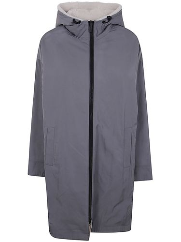 Cm Tissu Tech Reverseble Parka - Yves Salomon - Modalova