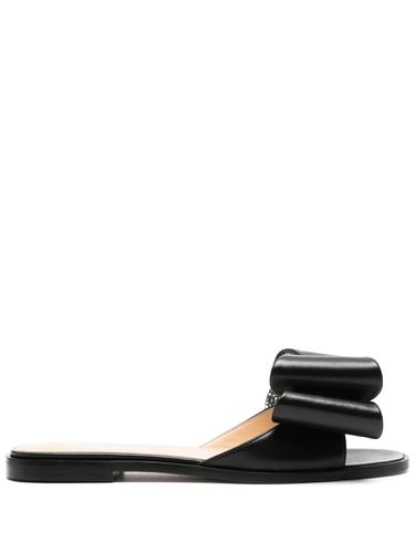 Flat Sandals With Bow In Nappa - Mach & Mach - Modalova