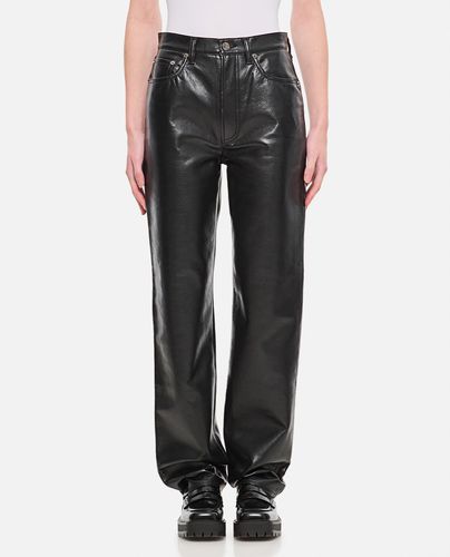 S Pinch Waist Long In Leather - AGOLDE - Modalova