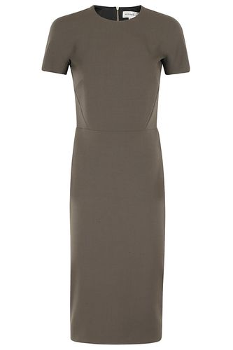 T Shirt Fitted Dress - Victoria Beckham - Modalova