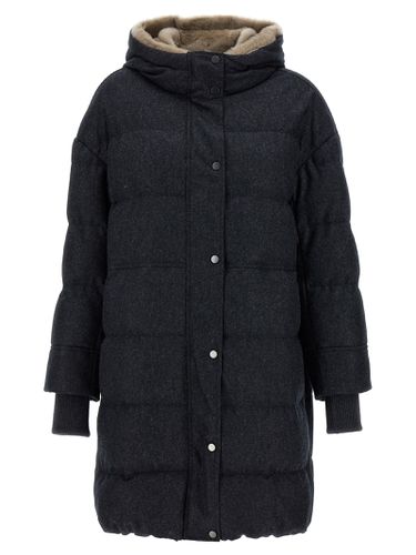 Brunello Cucinelli Wool Down Jacket - Brunello Cucinelli - Modalova