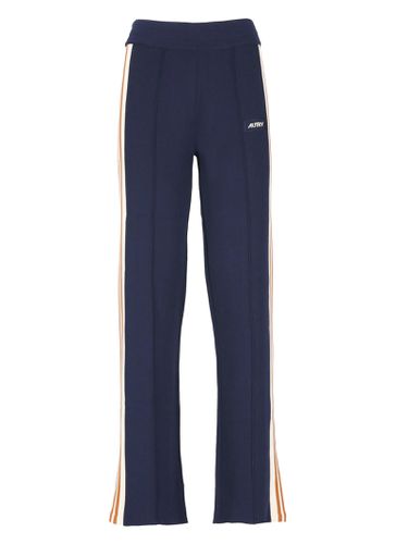 Jogger Navy Viscose Blend Pants - Autry - Modalova