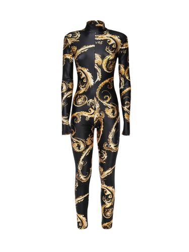 Baroque Print Jumpsuit - Versace Jeans Couture - Modalova