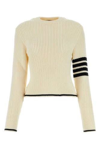 Thom Browne Ivory Wool Sweater - Thom Browne - Modalova
