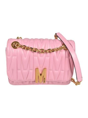 Moschino Logo Quilted Shoulder Bag - Moschino - Modalova