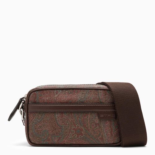 Paisley Mini Bag In Coated Canvas - Etro - Modalova