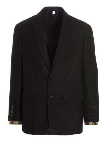 Wool Tailored Blazer Jacket - Burberry - Modalova