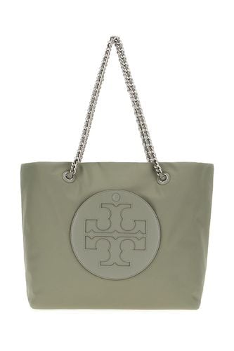 Sage Green Ella Shopping Bag - Tory Burch - Modalova