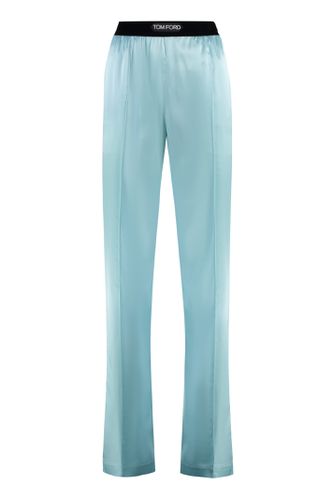 Tom Ford Silk Trousers - Tom Ford - Modalova