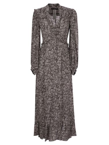 All-over Patterned Long-sleeved Dress - Weekend Max Mara - Modalova