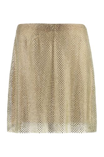 Rhinestone Mini-skirt - Philosophy di Lorenzo Serafini - Modalova