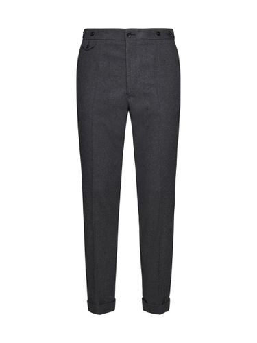 Button Back Patch Logo Trousers - Dolce & Gabbana - Modalova