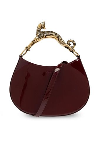 Curve-edged Small Cat Handled Tote Bag - Lanvin - Modalova