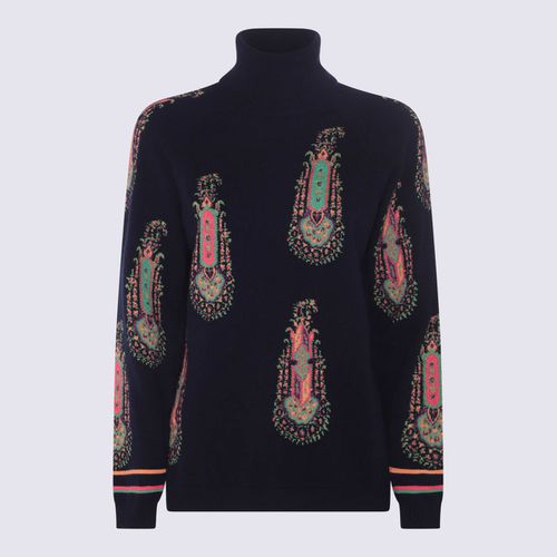 Virgin Paisley Medallions Wool Jumper - Etro - Modalova