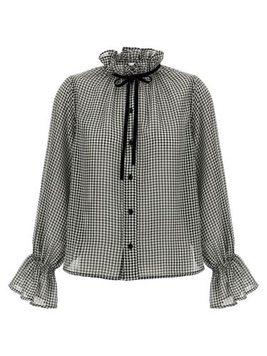 Ganni Vichy Shirt - Ganni - Modalova