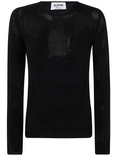 Blugirl Round Neck Sweater - Blugirl - Modalova