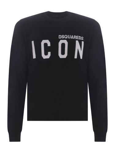 Sweater icon In Virgin Wool - Dsquared2 - Modalova