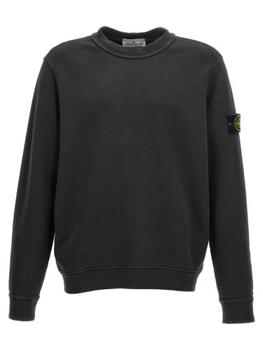 Stone Island Logo Badge Sweatshirt - Stone Island - Modalova