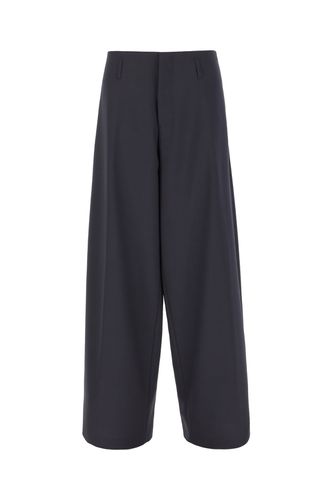 Midnight Blue Stretch Polyester Blend Pants - Philosophy di Lorenzo Serafini - Modalova