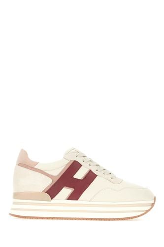 Multicolor Leather H222 Sneakers - Hogan - Modalova