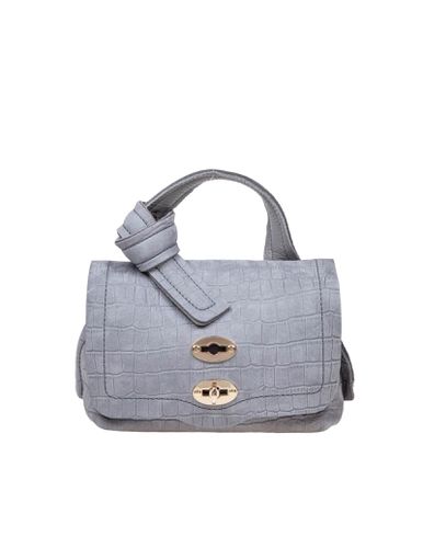 Postina Caiman Baby In Gray Nubuck - Zanellato - Modalova